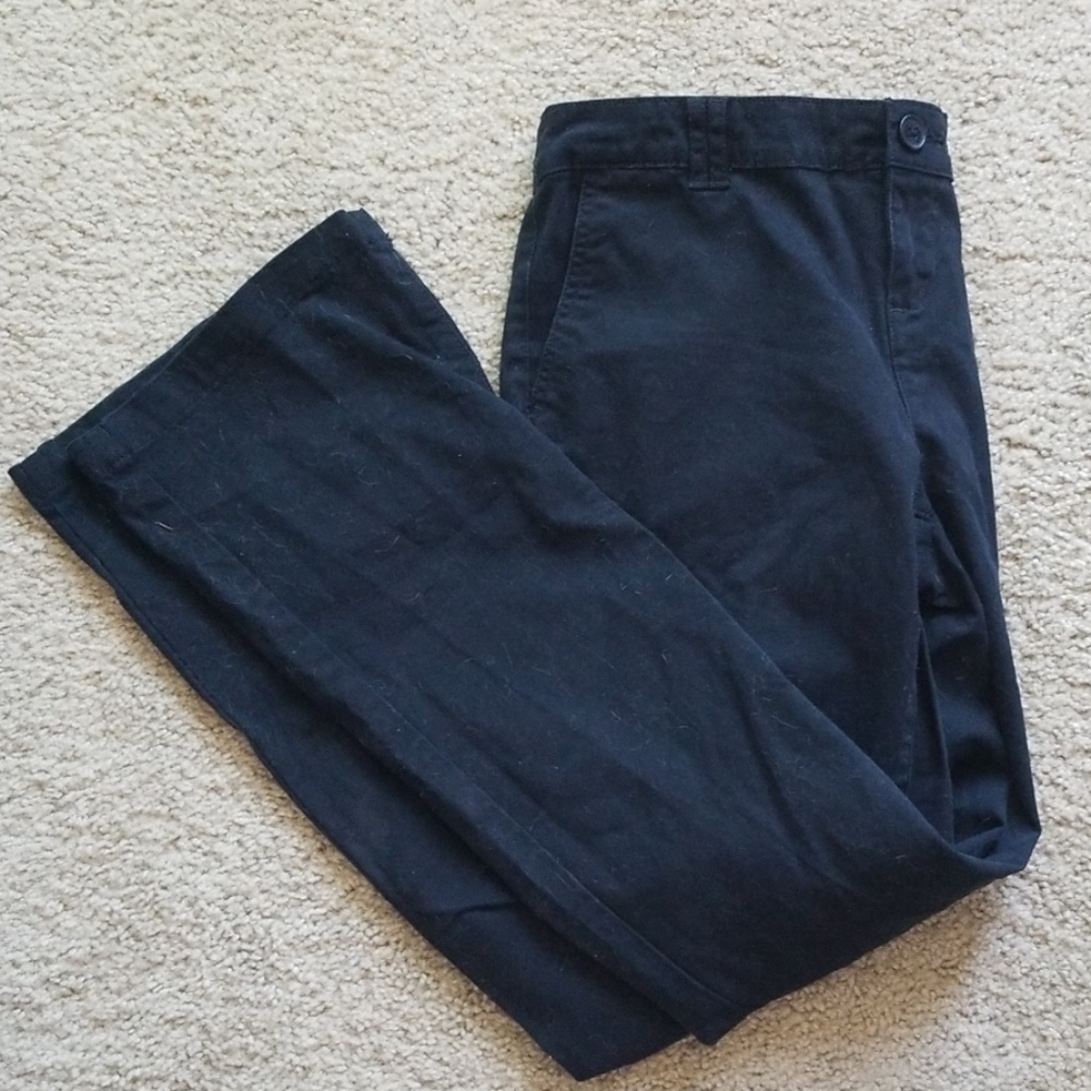 Mid-rise Bootcut Pants